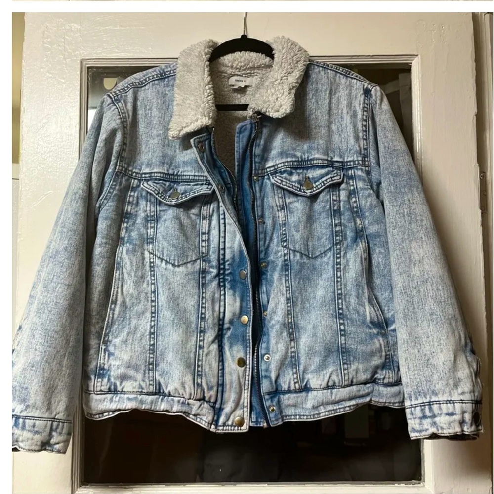 Forever 21 Sherpa lined Jacket